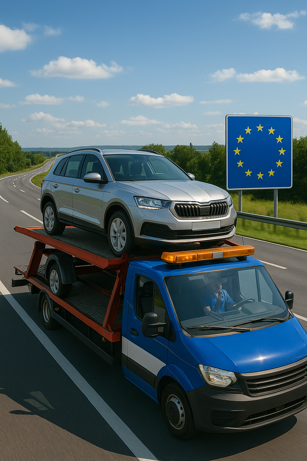 EU-weiter Fahrzeugtransport